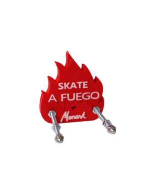 Soporte tabla de Skate: Monark Supply Skate a fuego