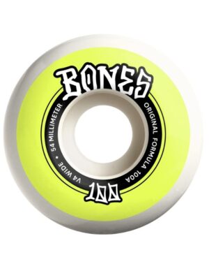 Bones 54mm 100A Formula V4 Wide White