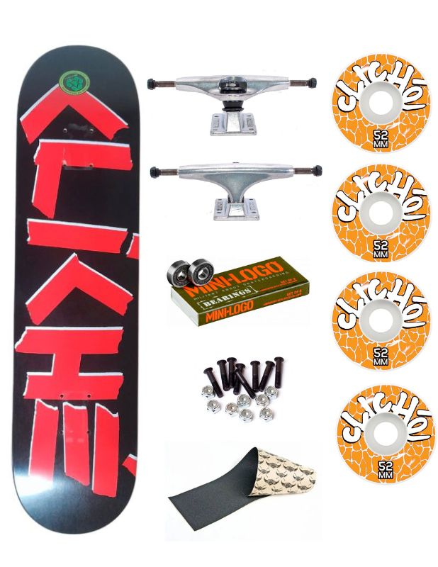 Skate Completo Cliche Black Red 7.75" Monark Supply 119,90 € COMPRAR SKATE COMPLETO ECONOMICO