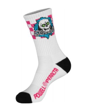 Calcetines Powell Peralta Ripper Checker Pink