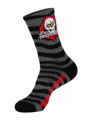 Calcetines Powell Peralta Ripper Stripes Charcoal Black