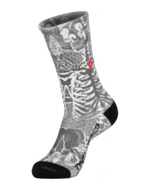 Calcetines Powell Peralta Skeleton Poly Blend Gris