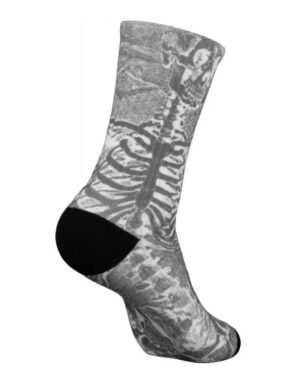 Calcetines Powell Peralta Skeleton Poly Blend Gris