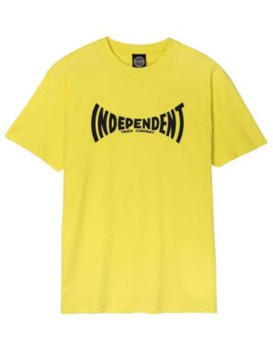 Camiseta Independent SPAN LOGO yellow