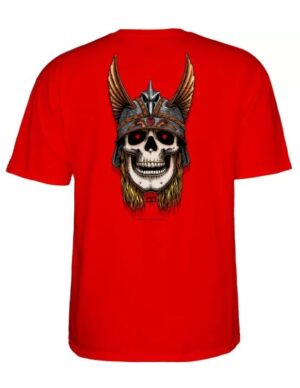 Camiseta Powell Peralta Andy Anderson Skull Rojo