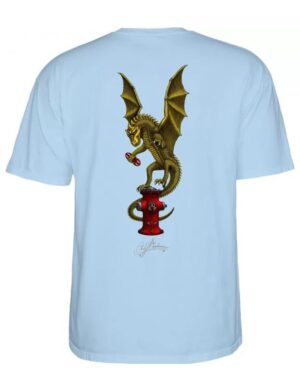 Camiseta Powell Peralta Andy Anderson Vajra Azúl Claro