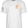 Camiseta Powell Peralta Bones Brigade Lance Mountain Serie 17 Blanca