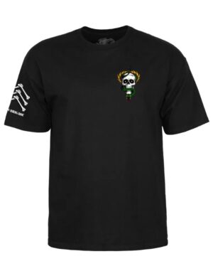 Camiseta Powell Peralta Bones Brigade Mike McGill Serie 17 Negra