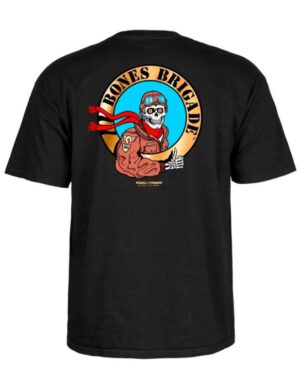 Camiseta Powell Peralta Bones Brigade Ripper Pilot Black