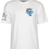 Camiseta Powell Peralta Bones Brigade Rodney Mullen Serie 17 Blanca
