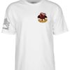 Camiseta Powell Peralta Bones Brigade Steve Caballero Serie 17 Blanca