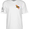 Camiseta Powell Peralta Bones Brigade Tommy Guerrero Serie 17 Blanca