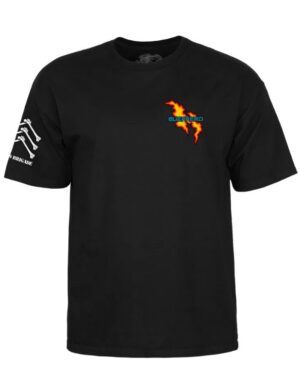 Camiseta Powell Peralta Bones Brigade Tommy Guerrero Serie 17 Negra