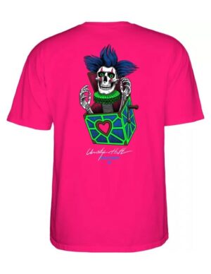 Camiseta Powell Peralta Chris Hiett Skull Rosa (2)