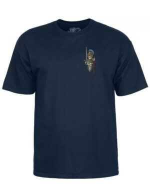 Camiseta Powell Peralta Dan Corrigan Chess Skulls Navy