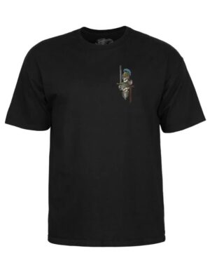 Camiseta Powell Peralta Dan Corrigan Chess Skulls Negra