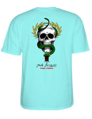 Camiseta Powell Peralta Mike McGill Skull & Snake Azúl claro