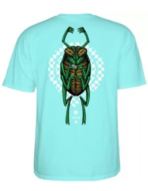 Camiseta Powell Peralta Mike Vallely Bug Azul Claro