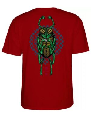 Camiseta Powell Peralta Mike Vallely Bug Rojo