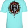 Camiseta Powell Peralta Mike Vallely Elephant II Azúl claro
