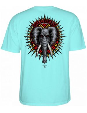 Camiseta Powell Peralta Mike Vallely Elephant II Azúl claro