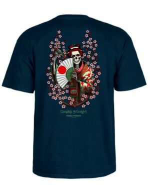 Camiseta Powell Peralta Sakura Yosozumi Samurai Navy