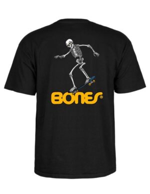 Camiseta Powell Peralta Skate Skeleton 3 negra