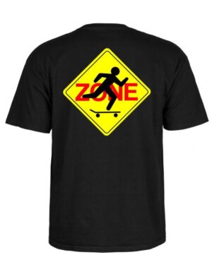 Camiseta Powell Peralta Skate Zones Negra