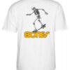 Camiseta Powell Peralta Skateboard Skeleton 3 Blanca