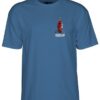 Camiseta Powell Peralta Skull & Nunchucks Bruce Lee Collab Azúl Indigo