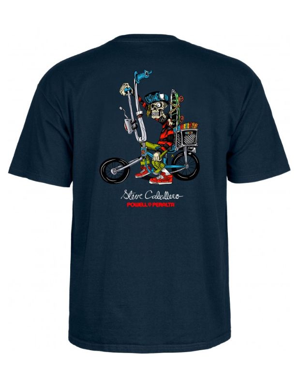 Camiseta Powell Peralta Steve Caballero Chopper Bike Azúl Oscuro Monark Supply 37,90 € Camiseta Powell Peralta Steve Caballero Chopper Bike Azúl Oscuro