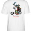 Camiseta Powell Peralta Steve Caballero Chopper Bike Blanca