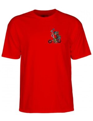 Camiseta Powell Peralta Steve Caballero Chopper Bike Roja