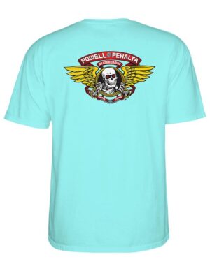 Camiseta Powell Peralta Winged Ripper Azúl Claro