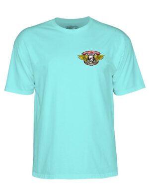 Camiseta Powell Peralta Winged Ripper Azúl Claro