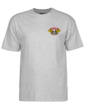 Camiseta Powell Peralta Winged Ripper Gris claro