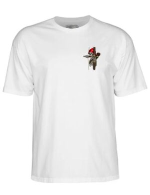 Camiseta Powell Peralta Zach Doelling Archer Blanca