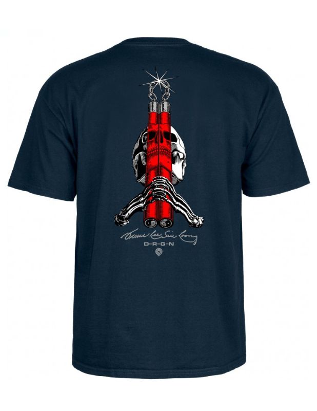 Camiseta Powell Petalta Skull & Nunchucks Bruce Lee Collab Navy Monark Supply 37,90 € Camiseta Powell Petalta Skull & Nunchucks Bruce Lee Collab Navy