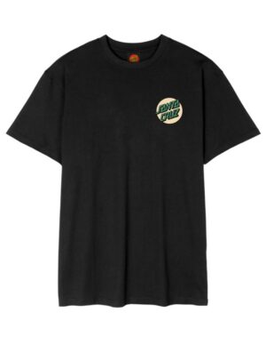 Camiseta Santa Cruz Screaming Rose Flash Negra