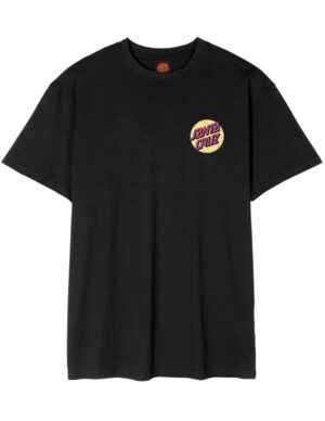Camiseta Santa Cruz Waagon Dot Chest Negra