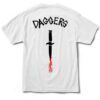 Camiseta Thrashin Daggers blanca
