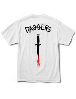Camiseta Thrashin Daggers blanca