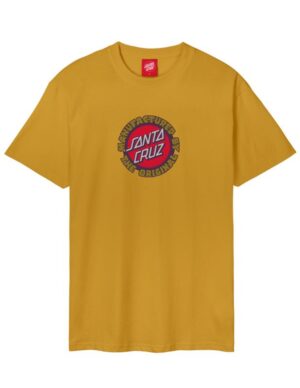 Camiseta santa cruz MFG Dot Front Old Gold