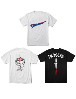 Camisetas thrashin corey webster daggers