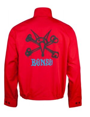 Chaqueta Powell Peralta Winged Ripper Rojo en monar supply
