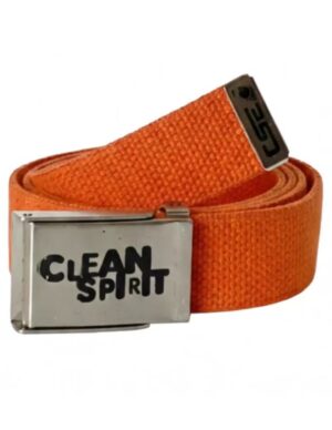 Cinturón Clean Spirit Logo Naranja