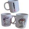 Colección Única de 3 Tazas Thrashin Diseño Smash, Daggers y Ramp Locals