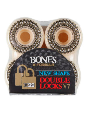 Comprar Ruedas Bones 58mm 99A Double Lock X-Formula V7