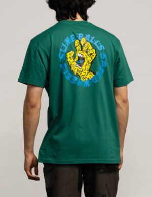 Comprar camiseta Santa Cruz Slime Balls Hand Green