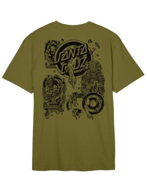 Comprar camiseta santa cruz Roskopp Evo 2 Sea Kelp